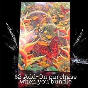 $2 🆕Tropical Orange and Yellow Birthday Card